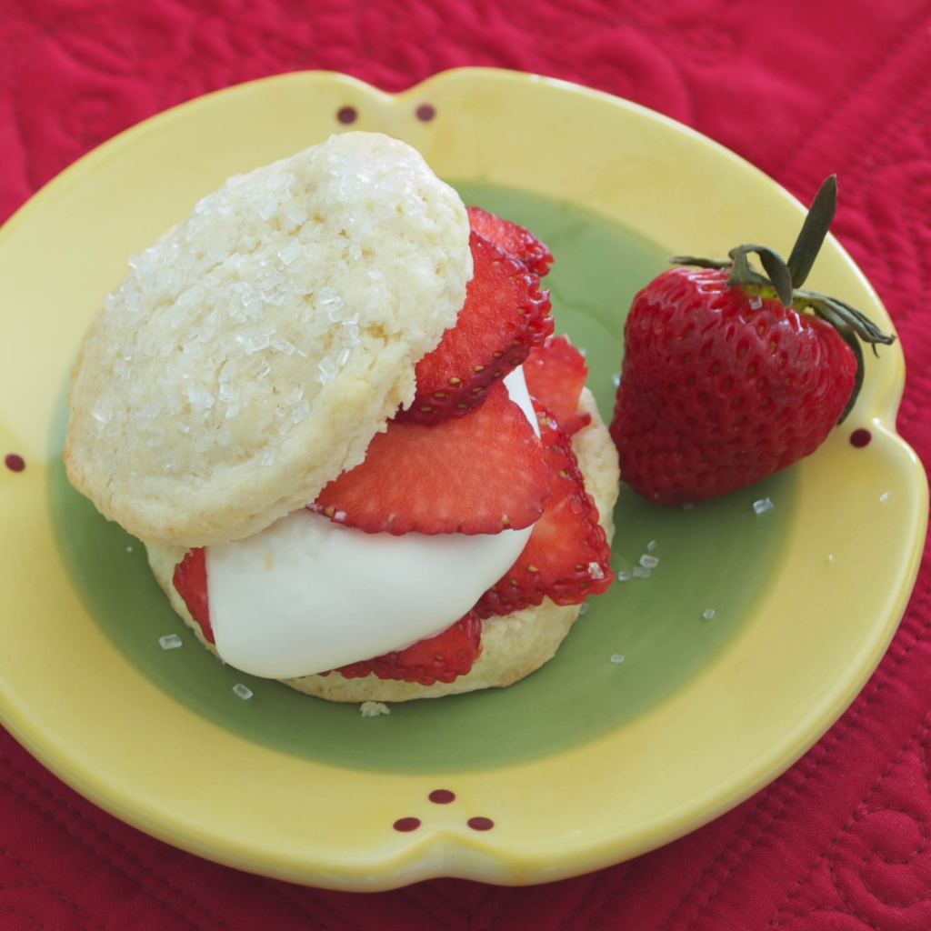 Shortcakes with Strawberries and Cream | Pick Fresh Foods-3