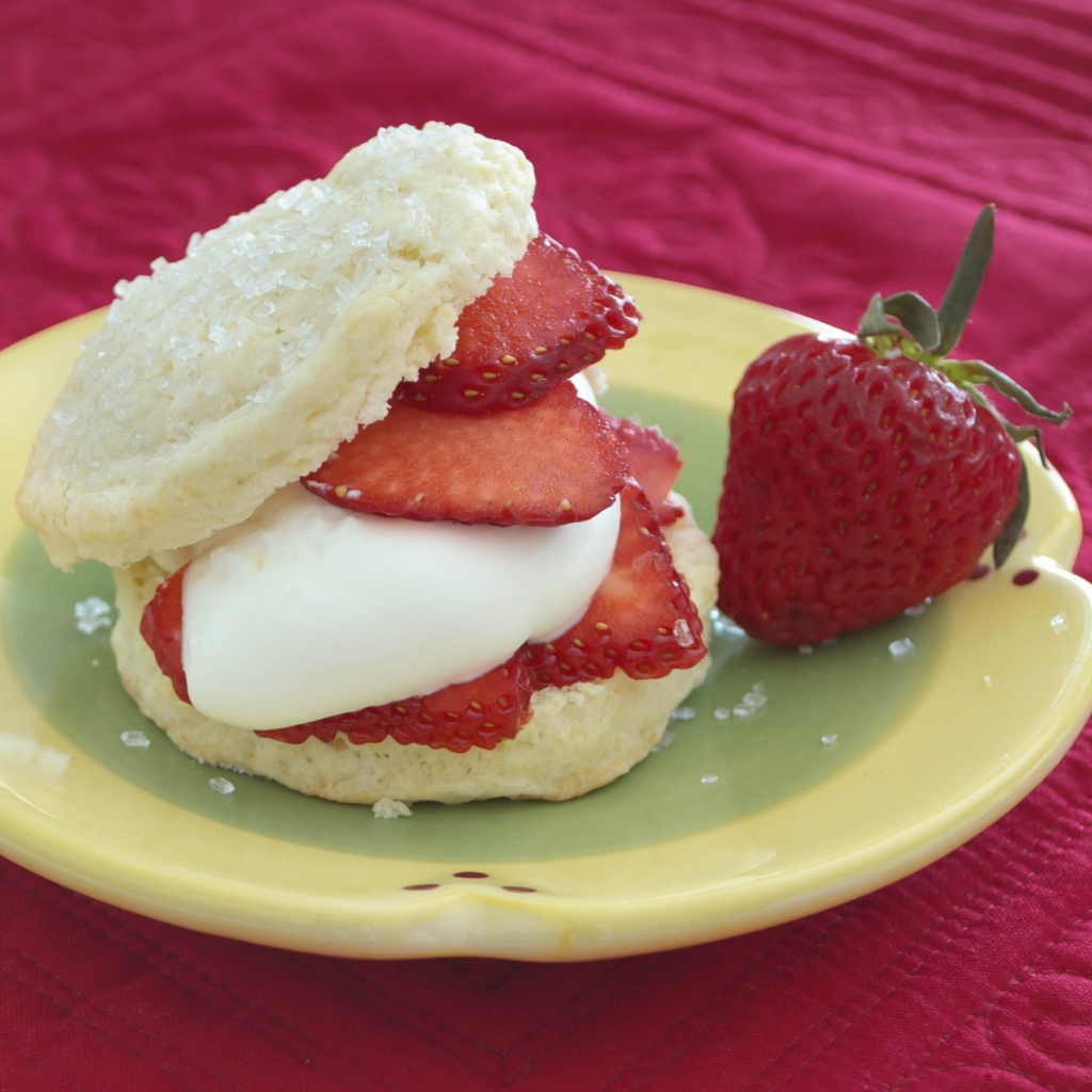 Shortcakes with Strawberries and Cream | Pick Fresh Foods-4