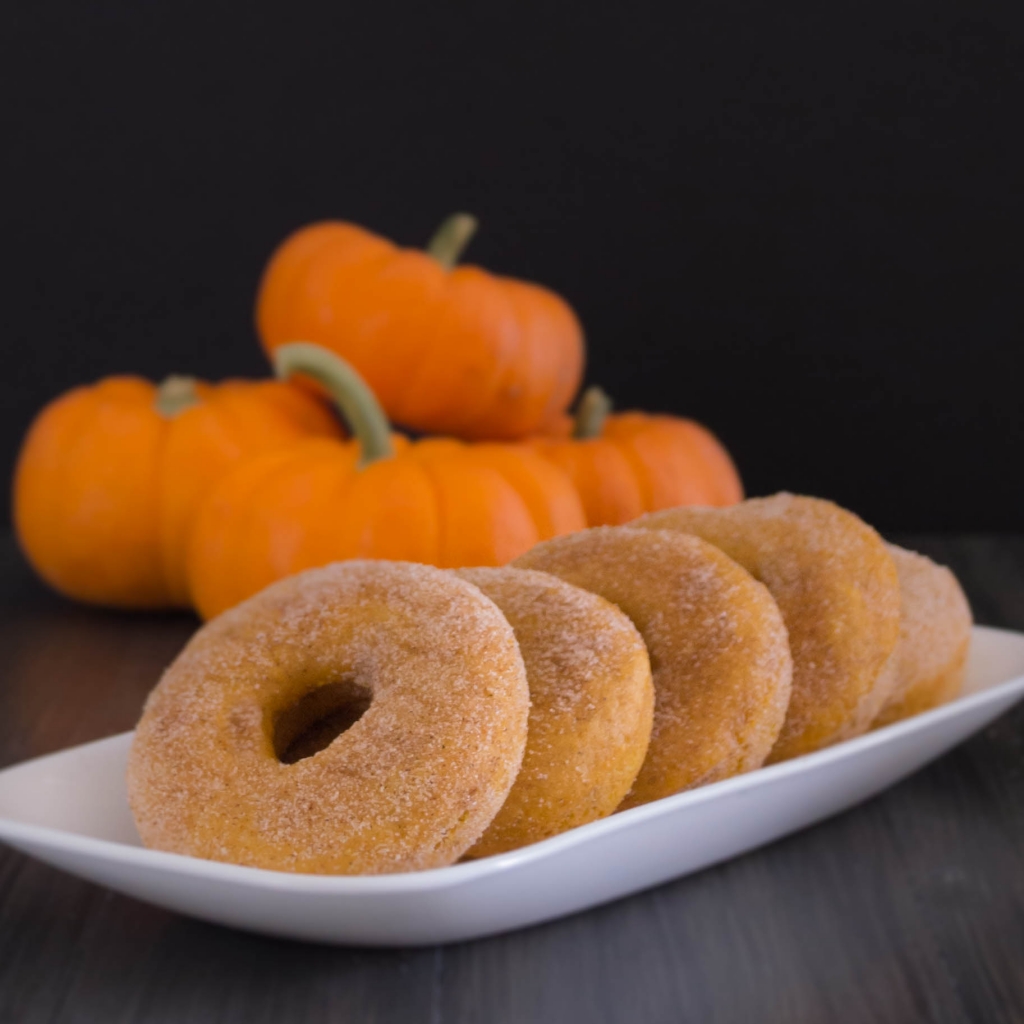 Pumpkin Doughnuts