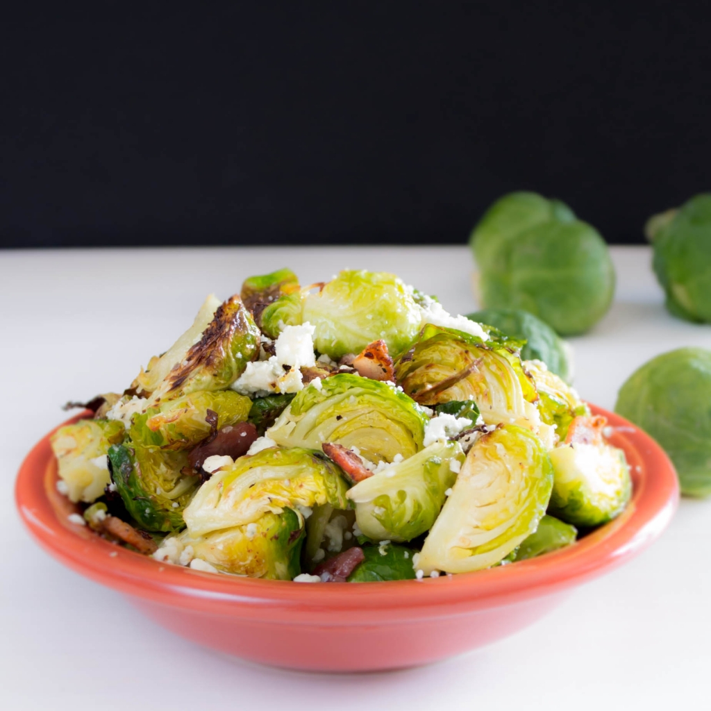 blue cheese brussels sprouts