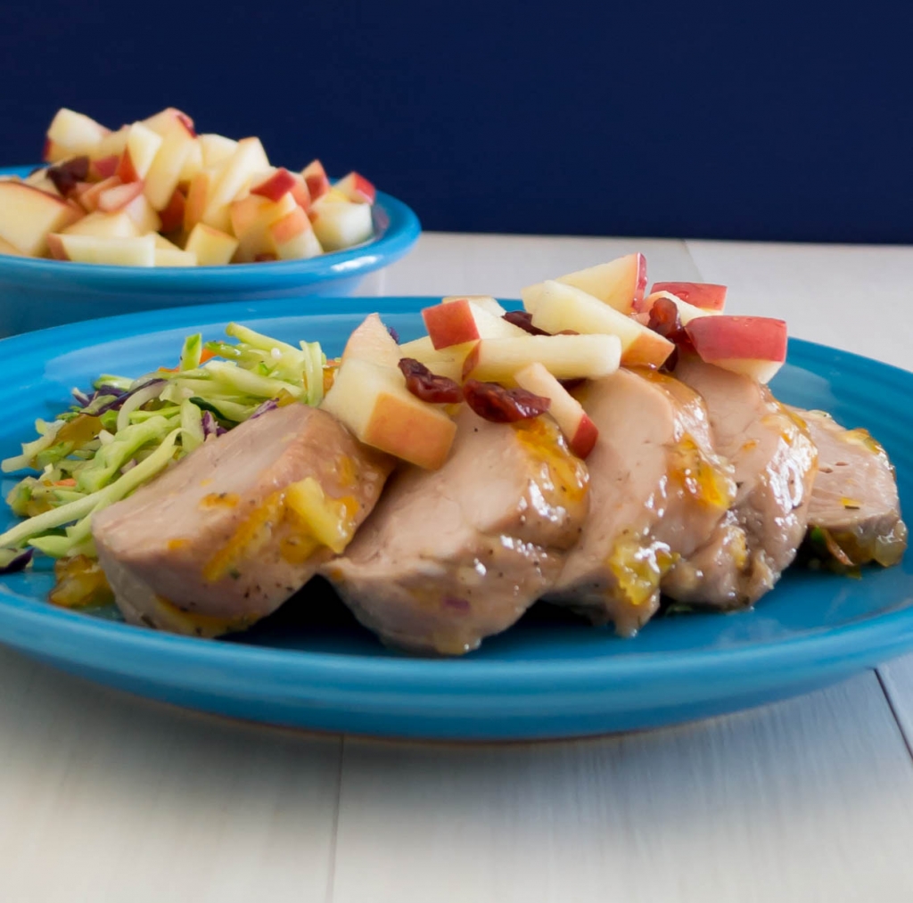 Glazed Pork with Apple Salsa | Pick Fresh Foods