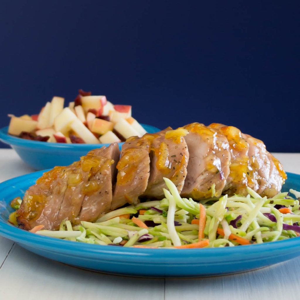 Glazed Pork with Apple Salsa | Pick Fresh Foods-3