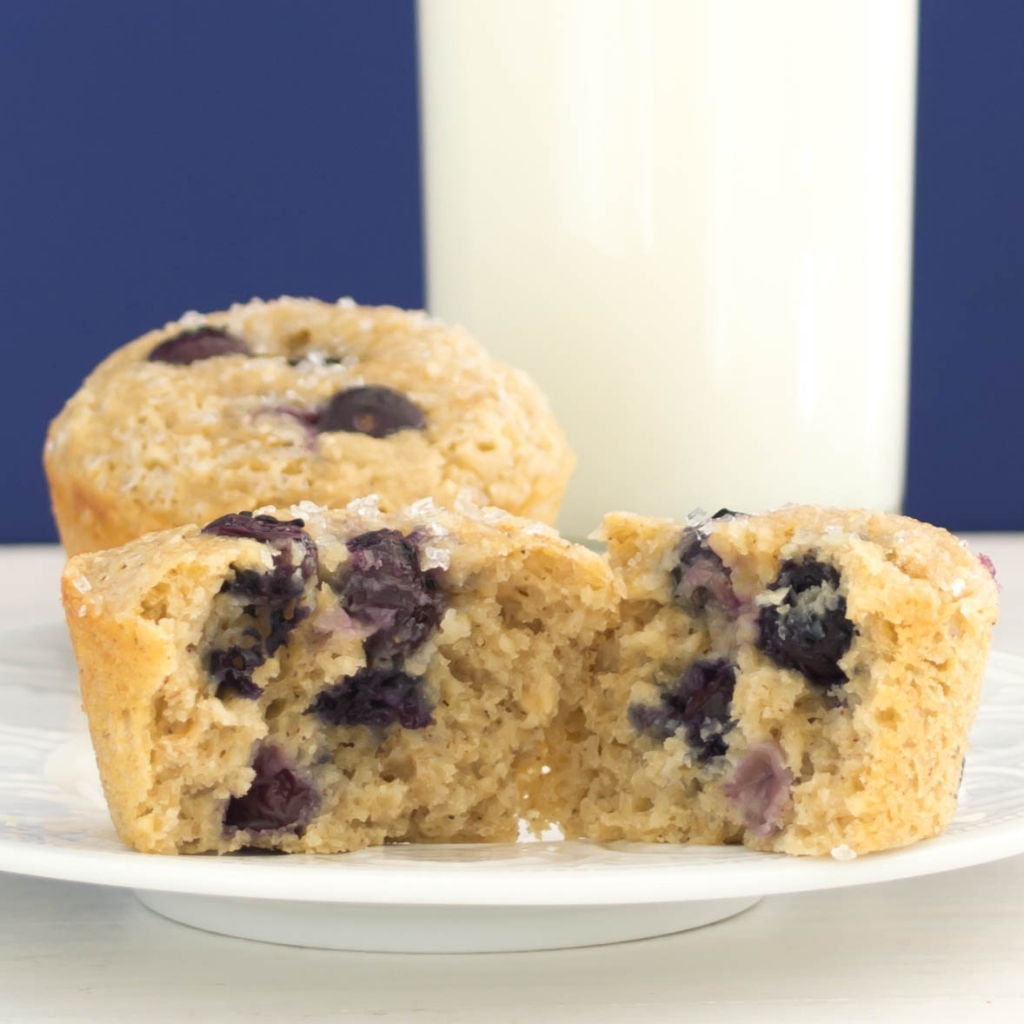 Blueberry Oatmeal Muffins | Pick Fresh Foods