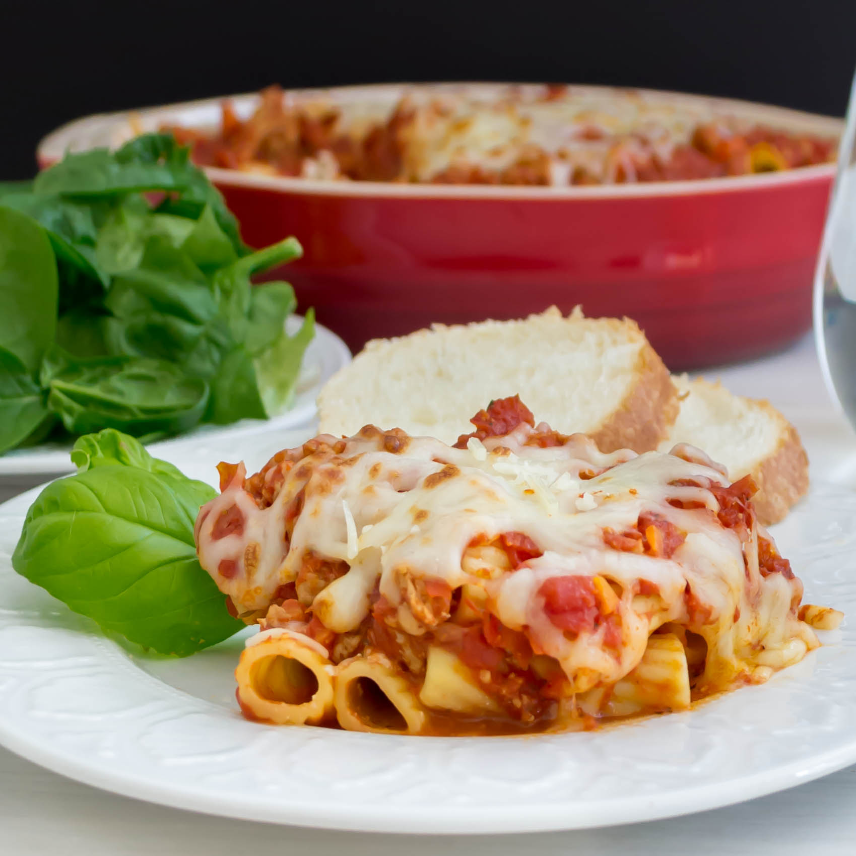 Baked Rigatoni in Meat Sauce | Pick Fresh Foods