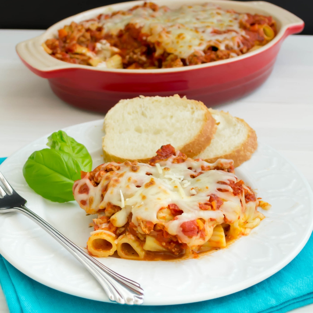 Baked Rigatoni in Meat Sauce | Pick Fresh Foods How Long To Cook Fresh Rigatoni