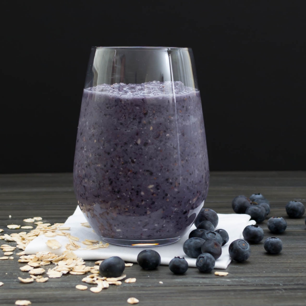 Blueberry Oatmeal Smoothie | Pick Fresh Foods