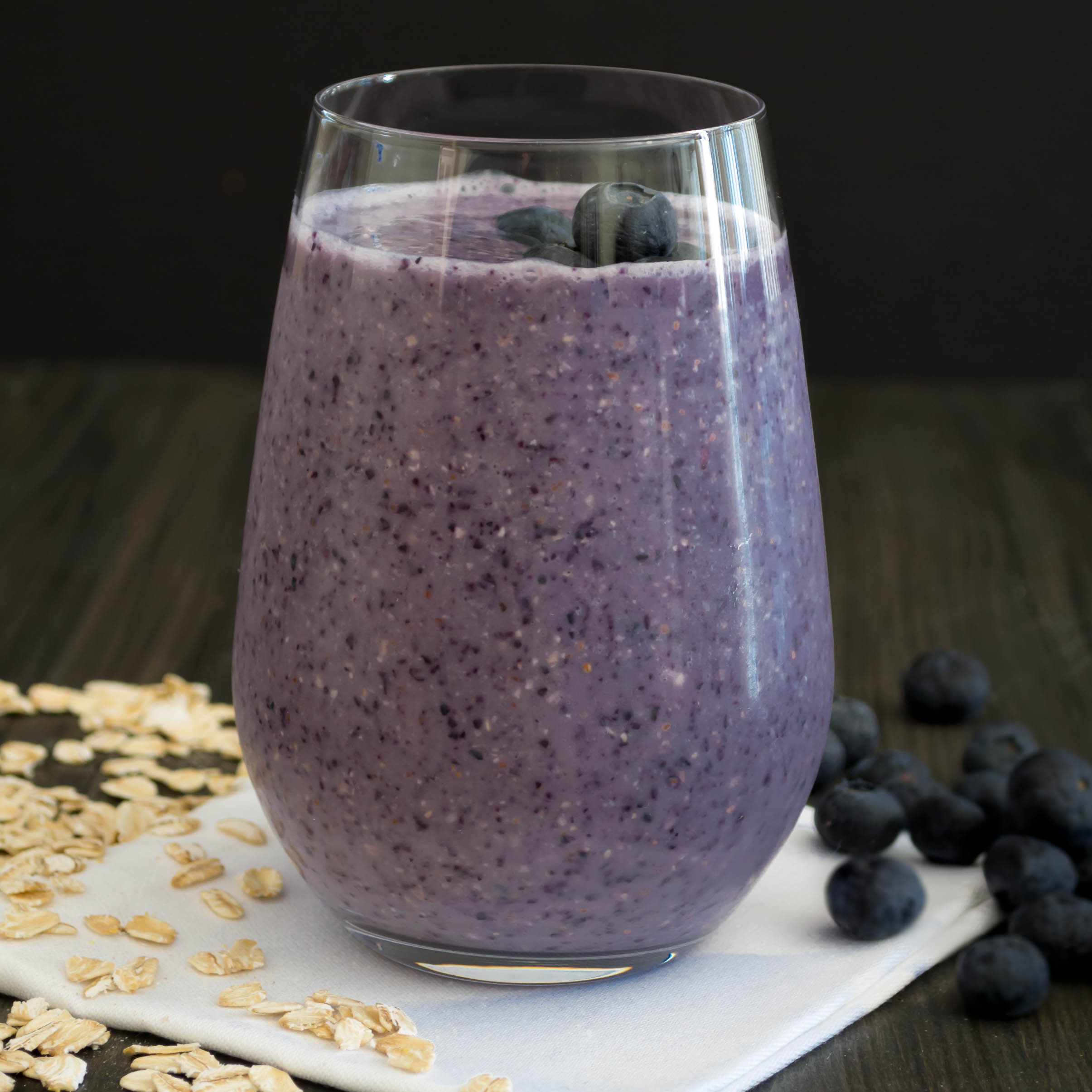 Blueberry Oatmeal Smoothie + One Year Anniversary | Pick Fresh Foods